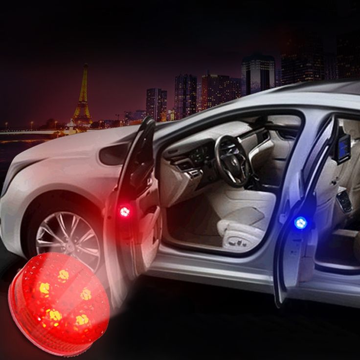Car Door Opening Warning Signal Light - Keeps People On The Street Safe