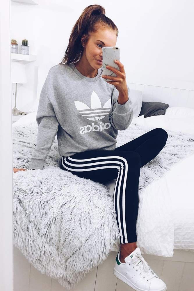 36 Adidas Pants Outfit Ideas: Super Combo Of Comfort And Beauty