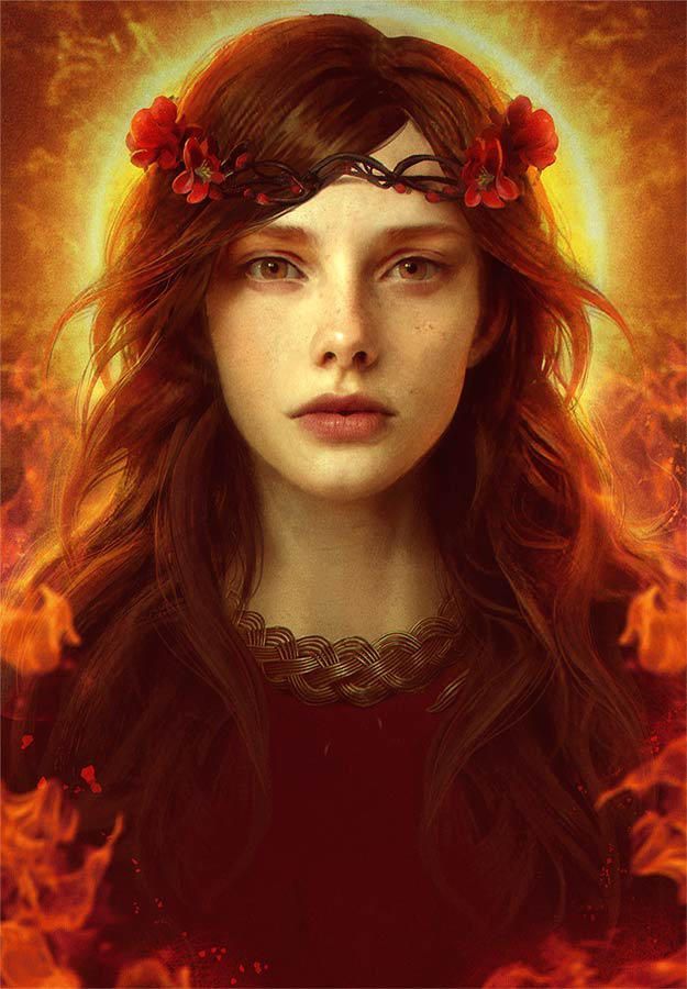 the high priestess by gerryarthur priestess portrait the high priestess by gerryarthur priestess portrait