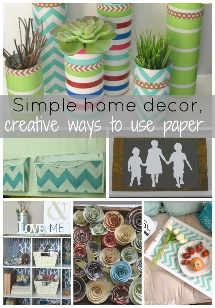 Exceptional Simple Craft Ideas For Home Decor Part - 6: How To Make Wall Art Using Paper Flowers. Simple Craft Idea With Full Tutorial To Make Wall Art For A Girl Bedroom. Simple Ideas And Home Decor.