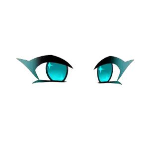 Search for Eyes gacha life Stickers | Picsart | Cute eyes drawing ...