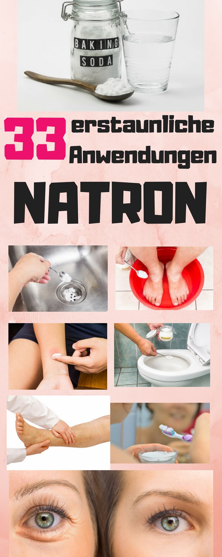 Das kann Natron alles: mit Natron abnehmen, Natron putzen, Natron ist gut für d...