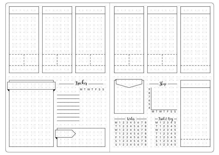 15 der besten wöchentlichen Bullet-Journal-Layouts im Internet - #besten #Bulle...