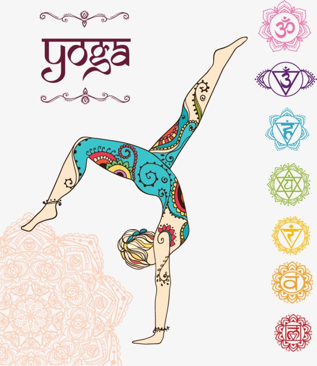 Color Yoga, Color, Datura, Buddhism Pattern PNG and Vector with Transparent Background for Free Download