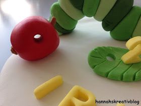 Hannahs Kreativblog: Raupe Nimmersatt Torte