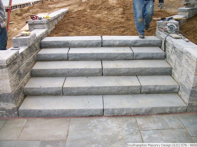 bluestone retaining walls tumbled bluestone steps bluestone patio landscape retaining wall - Patio Steps Design bluestone retaining walls tumbled bluestone steps bluestone patio landscape retaining wall - Patio Steps Design