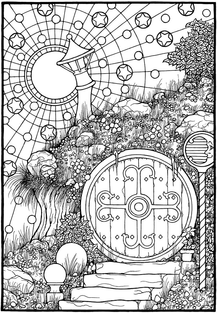 1665 best Coloring Pages 4 Adults images on Pinterest Coloring - best of coloring page of a hair brush 1665 best Coloring Pages 4 Adults images on Pinterest Coloring - best of coloring page of a hair brush