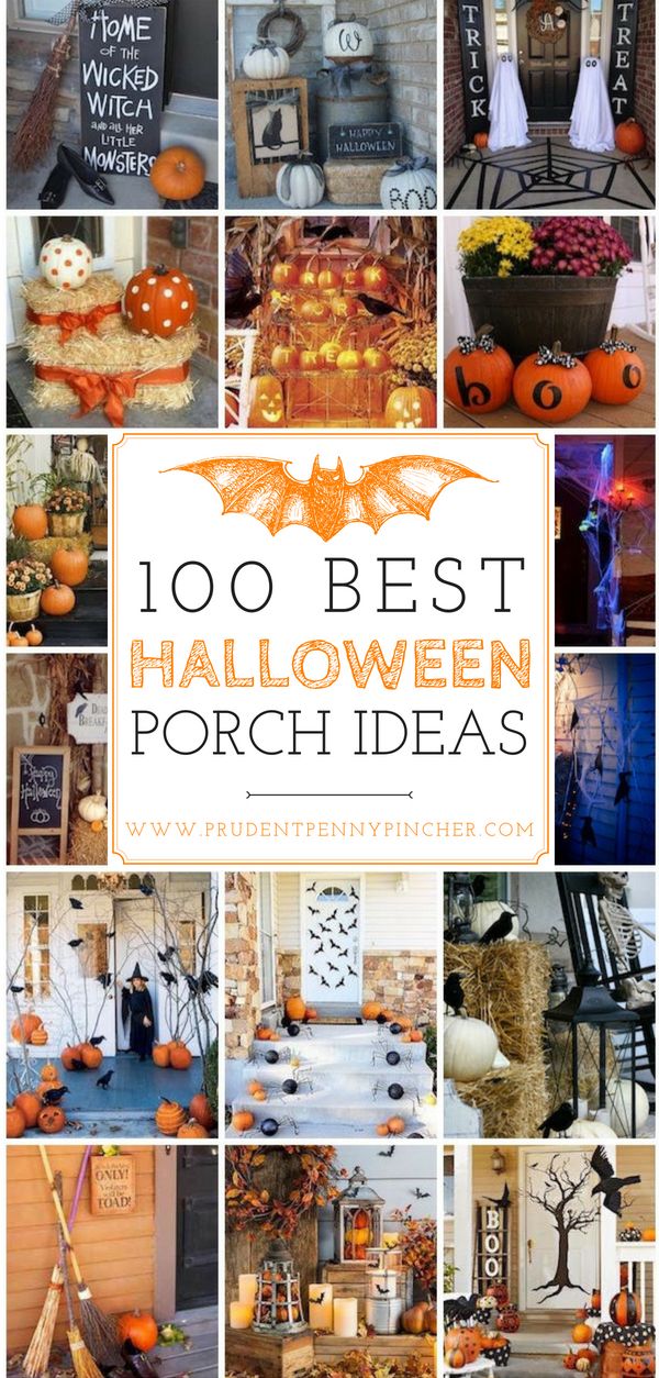 100 Best Halloween Porch Decor Ideas - 100 Best Halloween Decor Ideas for the Po...