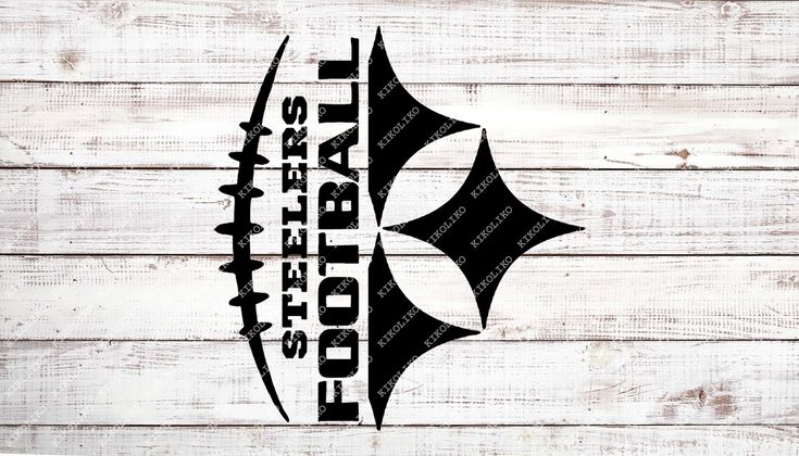 Steelers Football Svg File - Football Svg - Steelers Svg - Football