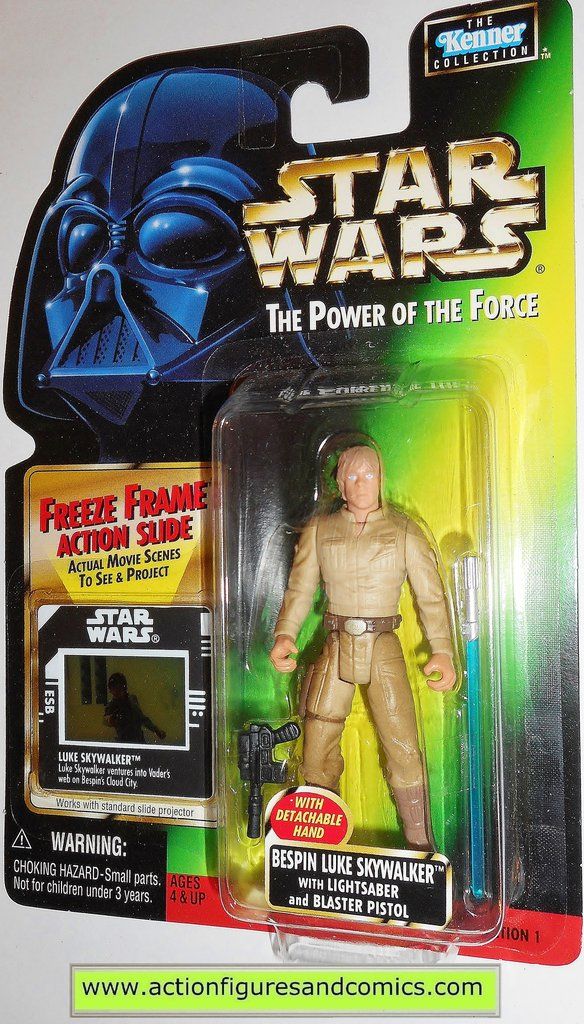 STAR WARS POTF Saelt Marae with hologram card 1997 KENNER MOC