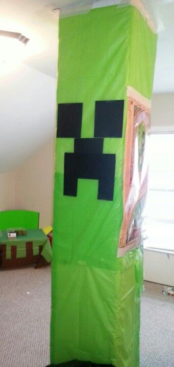lime green poster board