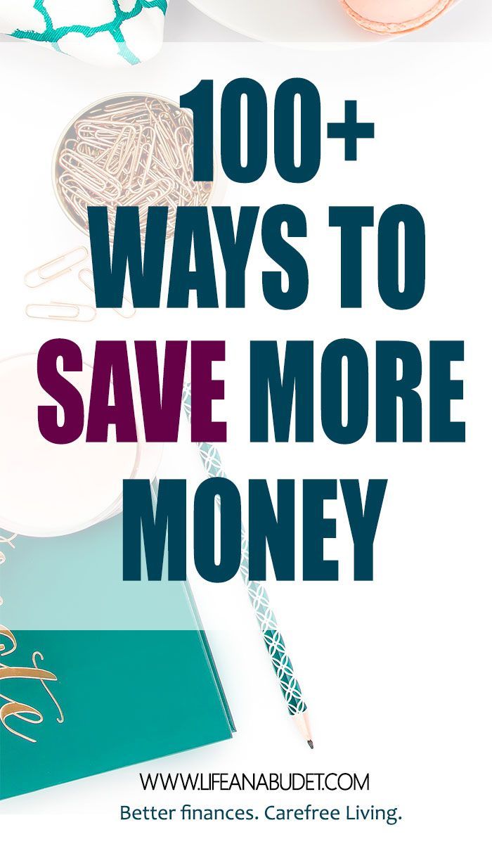 you save