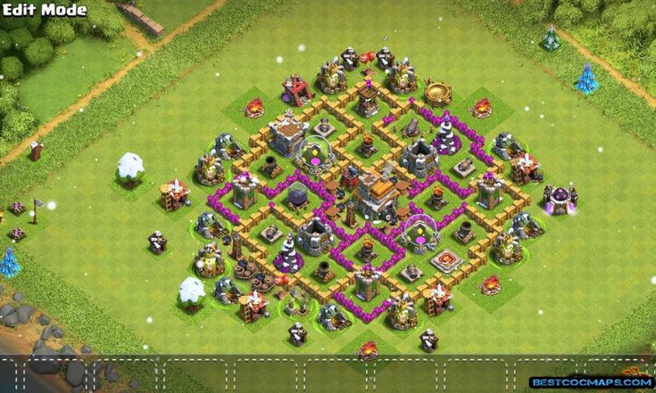 10 Best Th7 War Bases Links Anti Everything Bestcocmaps Com Clan Castle War Base