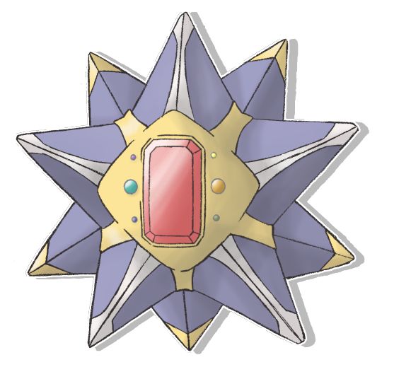 mega starmie sun by