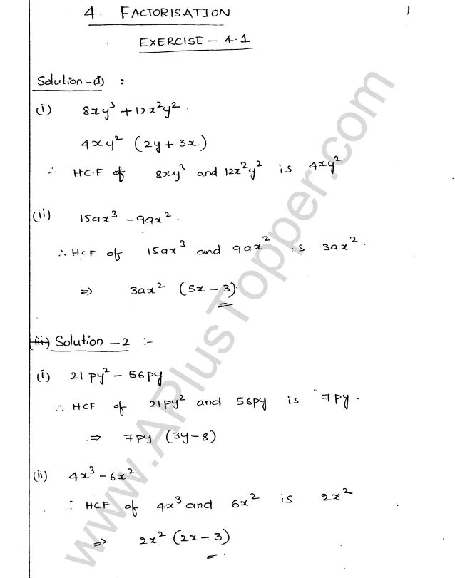 Pin on ML Aggarwal Class 9 Solutions for ICSE Maths