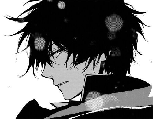 Anime guy smiling gif