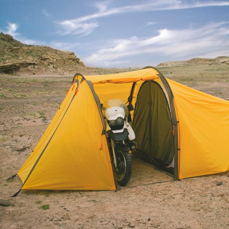 The Ultimate Motorcycle Tent for You to Crash In | Motorcycle tent