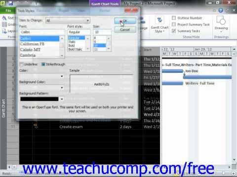 microsoft project tutorial pdf free