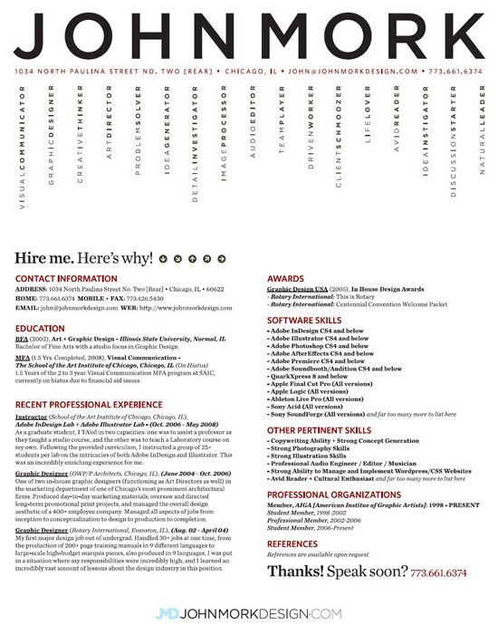 14 best by far the best resume ever images on Pinterest Curriculum