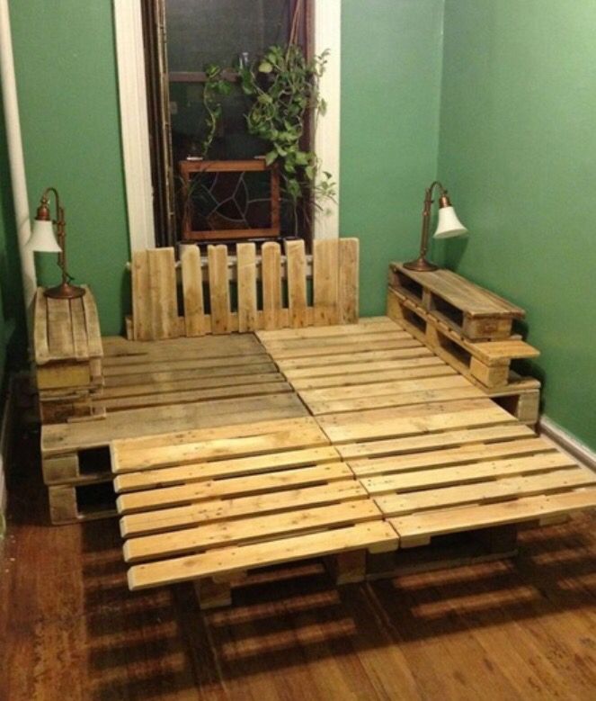 Pallet Bedroom Furniture 30 best wooden crates & pallet furniture images on pinterest Pallet Bedroom Furniture 30 best wooden crates & pallet furniture images on pinterest