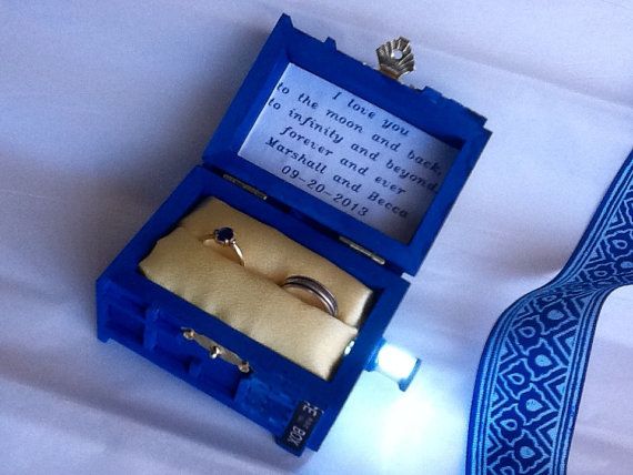 tardis wedding ring box with led light handmade tardis engagement ring box doctor who proposal box tardis proposal box made in usa wedding pinterest - Dr Who Wedding Ring tardis wedding ring box with led light handmade tardis engagement ring box doctor who proposal box tardis proposal box made in usa wedding pinterest - Dr Who Wedding Ring