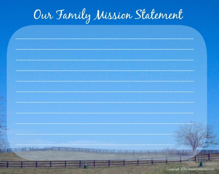 short mission statements