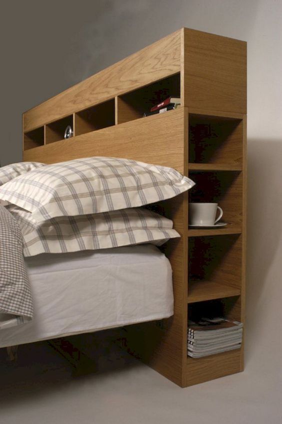 30 Diy Storage Headboard Ideas 30 Diy Storage Headboard Ideas, Headboard With Storage Plans