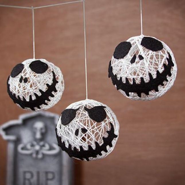jack skellington halloween string garland 18 spooktacular diys inspired by the nightmare before christmas