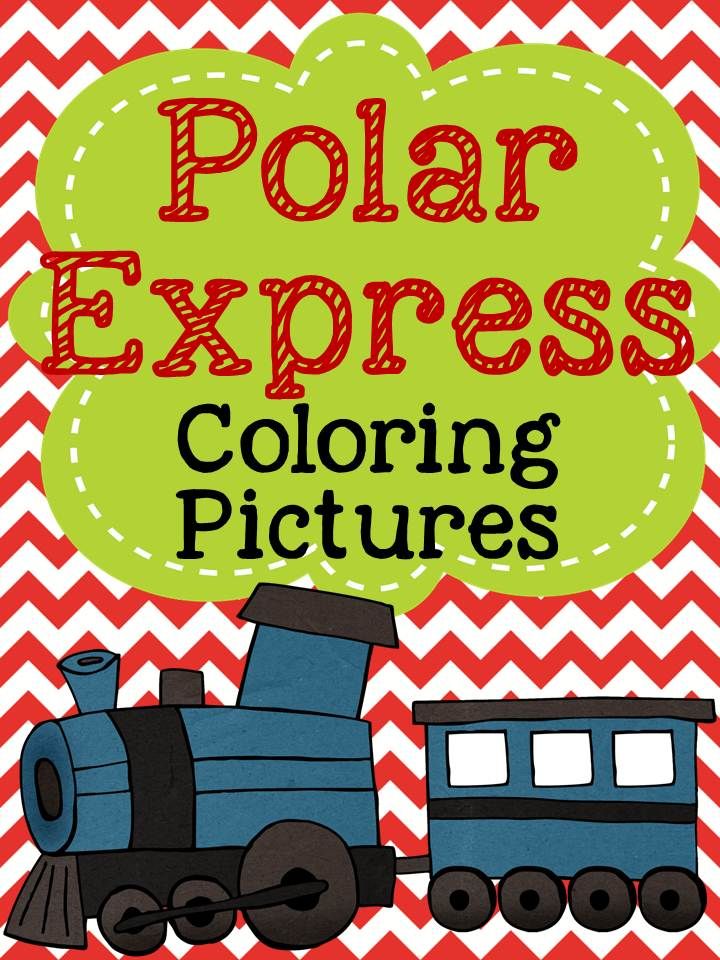 Free Coloring Pages for Polar Express Polar express coloring pages