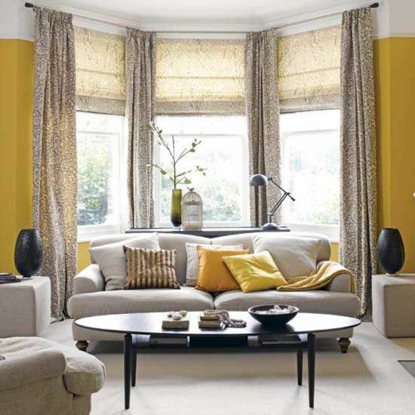 Die Besten 10+ Erkerfenster Ideen Auf Pinterest | Erker Sitze ... Gardinen Fur Wohnzimmer Grose Fenster