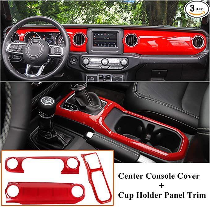 Door Handle Bowl,Center Console,Gear Shift,Air Outlet,Headlight Red Door Lock Switch Button Cover NO7RUBAN Full Set Interior Decoration Cover Trim for Jeep Wrangler JL 2018 Door Handle Bowl,Center Console,Gear Shift,Air Outlet,Headlight Red Door Lock Switch Button Cover NO7RUBAN Full Set Interior Decoration Cover Trim for Jeep Wrangler JL 2018