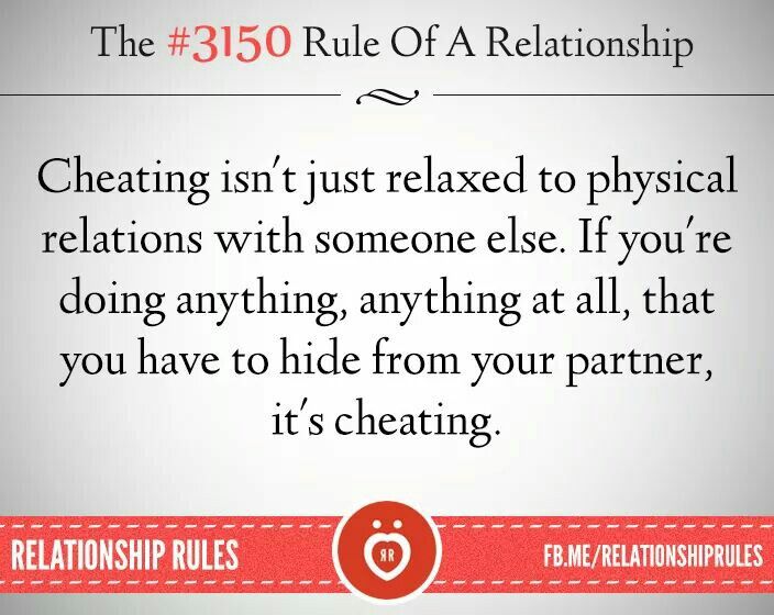 Is messaging cheating