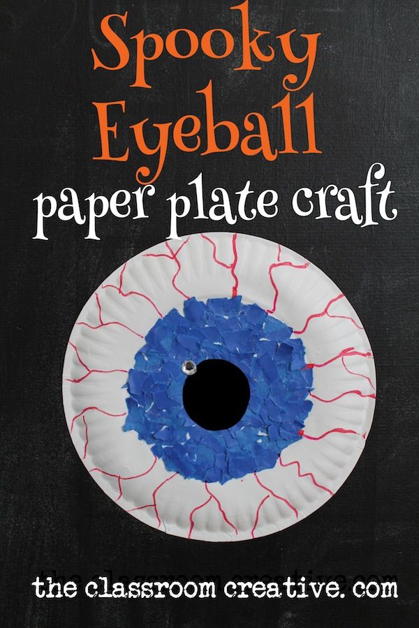 spooky eyeball paper plate craft halloween halloween decorations halloween crafts halloween ideas diy halloween halloween craft halloween craft ideas