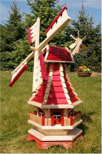 Große Windmühle Mit Beleuchtung Solar Solarbeleuchtung Windmühlen Kugelgelagert 1 0 M Garten Ideen Garden Windmill Ornamental Windmills Unique Bird Houses Garden Windmill, Garden Windmill Kit