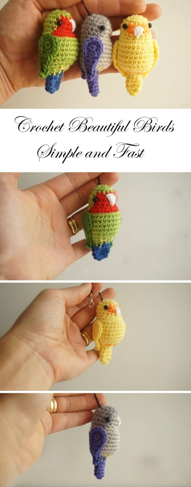 Cute Birds Crochet Tutorial and Pattern | Pattern Center