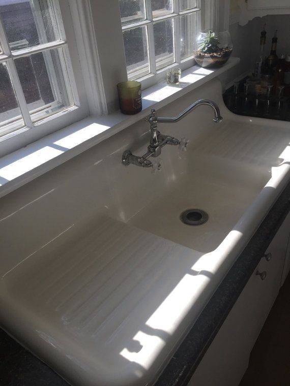 Clean White Cast Iron Kitchen Sink Clean White Cast Iron Kitchen Sink