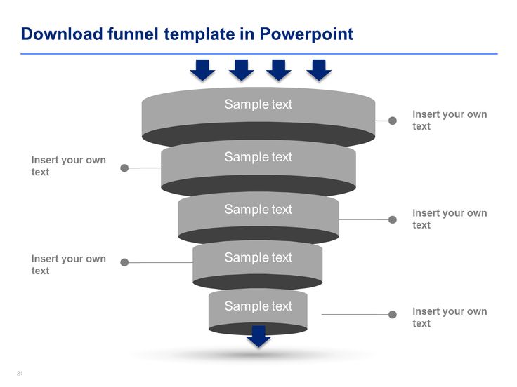 sales funnel template powerpoint free download
