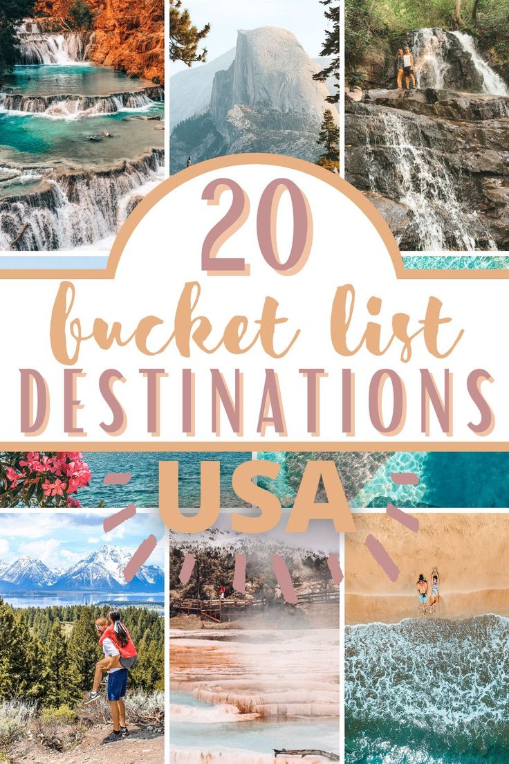 Ultimate United States Bucket List - Ruhls of the Road Beautiful Ultimate United States Bucket List - Ruhls of the Road Beautiful
