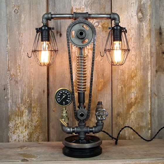 Industrial Desk Lamp Steampunk Table 58 Lampindustrial Industrial Desk Lamp Steampunk Table, Steampunk Floor Lamp Ideas