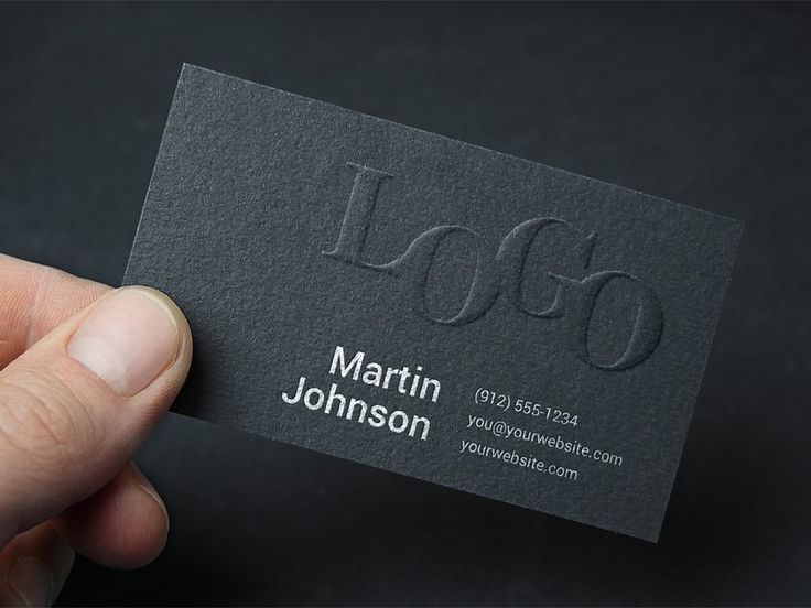 Download Free Embossed Business Card Mockup | Free Mockup ...