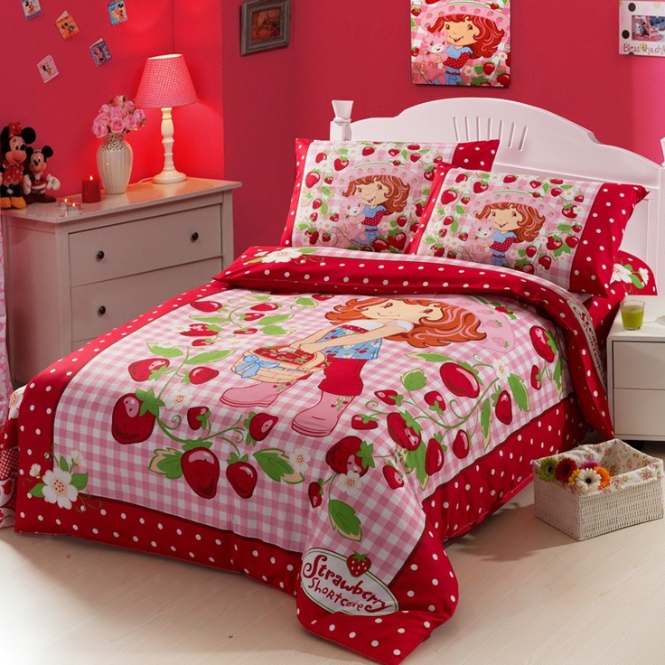 45 best strawberry shortcake bedding images on pinterest 3 4 beds strawberry shortcake crib sheets