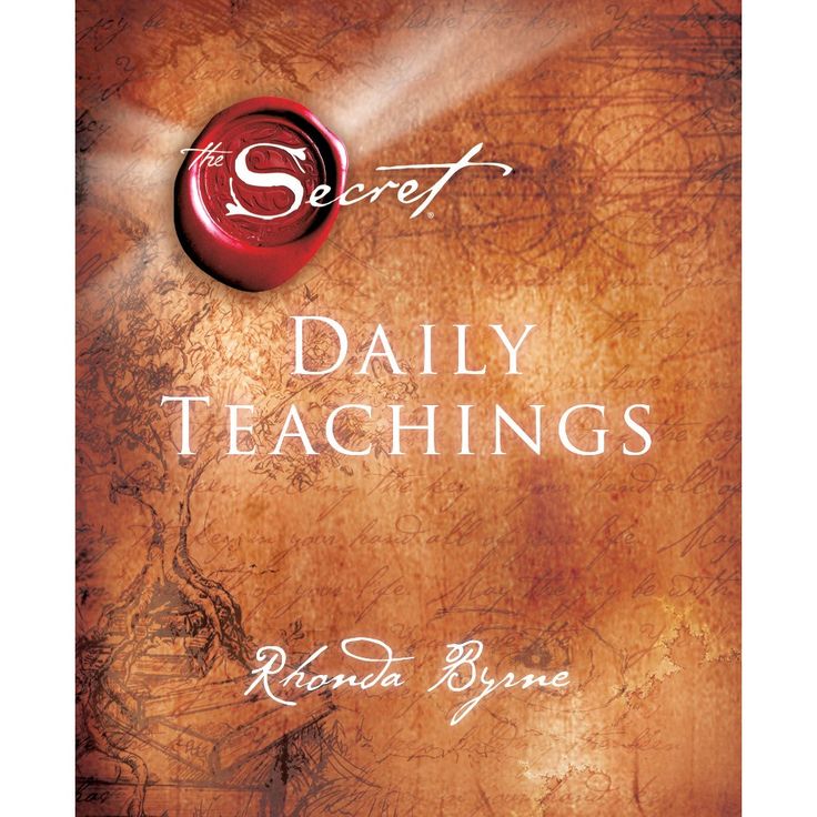 The Secret Daily Teachings By Rhonda Byrne Hardcover The Secret