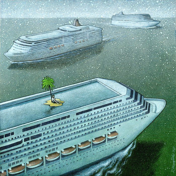 36 Brilliant Paintings That Describe Everything Wrong With The World Today