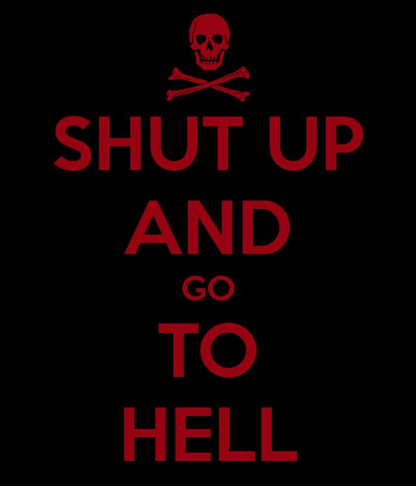 go to hell go to hell