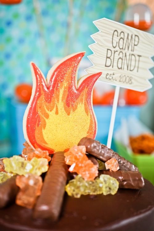 Powdered Sugar Birthday Cake Fire Powdered Sugar Birthday Cake Fire