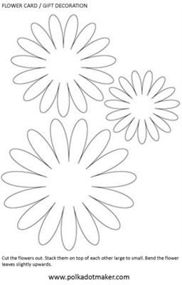 paper flower template use this paper flower template to create the free flower templates to cut out