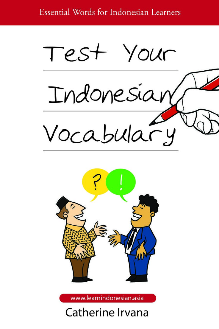 Vocabulary Book Learn Indonesian Vocabulary Book Learn Indonesian