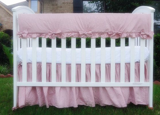 25+ Best Rail Guard Ideas On Pinterest Crib Rail Guard, Crib Ballet Slipper Pink Crib Rail Guard with Crib skirt, Linen crib rail guard, rail - 25+ Best Rail Guard Ideas On Pinterest Crib Rail Guard, Crib