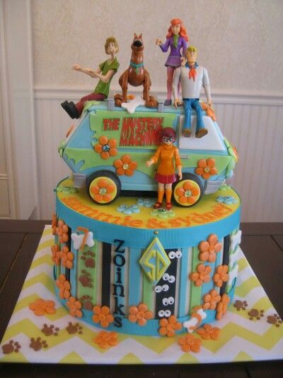 Scooby Birthday Cake Scooby Birthday Cake