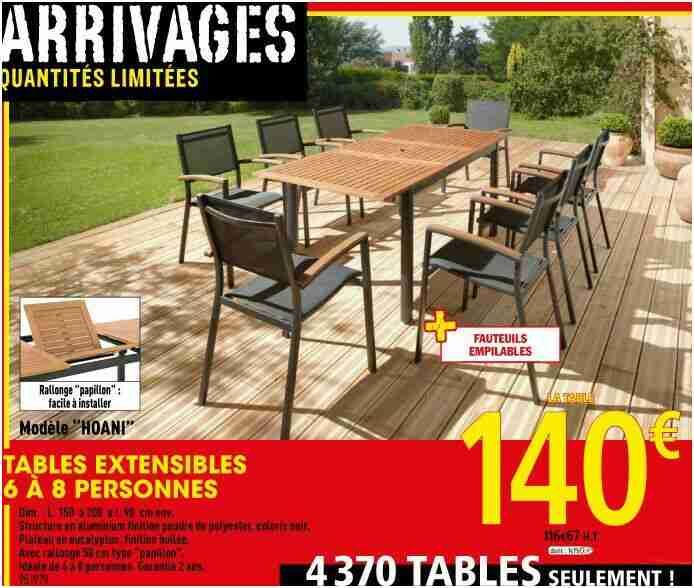 Table De Jardin Magasin Leclerc